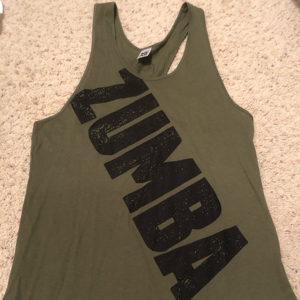 Zumba Tank (Army Green)